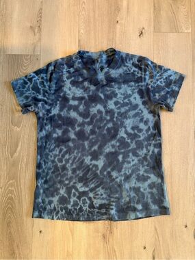 Lululemon All Yours Organic Cotton Crew Neck Tie Dye size Medium
